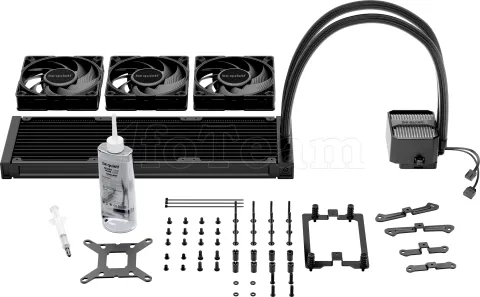 Photo de Kit Watercooling AIO be quiet! Silent Loop 3 RGB - 360mm (Noir)