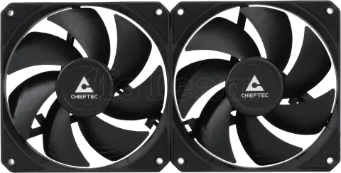 Photo de Kit Watercooling AIO Chieftec Iceberg Dark RGB - 240mm (Noir)