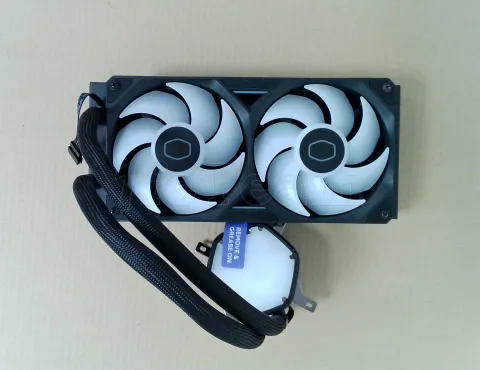 Photo de Kit Watercooling AIO Cooler Master MasterLiquid Atmos II LCD RGB - 240mm (Noir) - SN MLXD24MA25SZL11254600020 - ID 225231