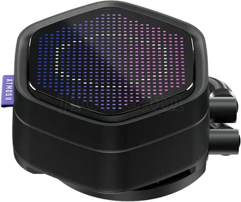 Photo de Kit Watercooling AIO Cooler Master MasterLiquid Atmos II Pixel LED RGB - 240mm (Noir)