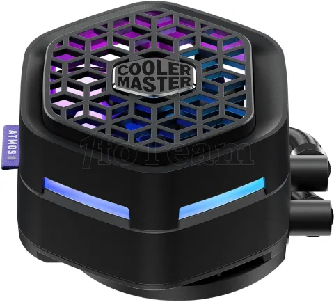 Photo de Kit Watercooling AIO Cooler Master MasterLiquid Atmos II VRM RGB - 360mm (Noir)