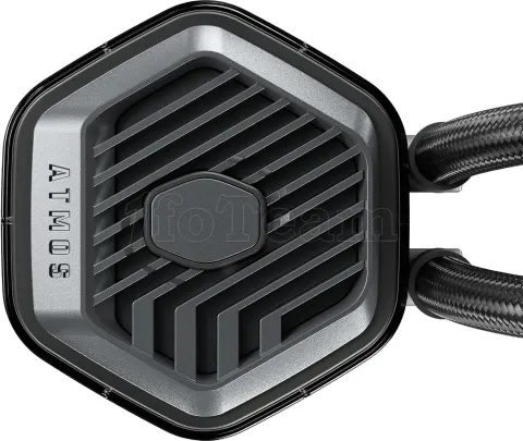 Photo de Kit Watercooling AIO Cooler Master MasterLiquid Atmos Stealth - 240mm (Noir)
