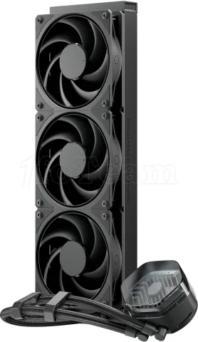 Photo de Kit Watercooling AIO Cooler Master MasterLiquid Atmos Stealth - 360mm (Noir)