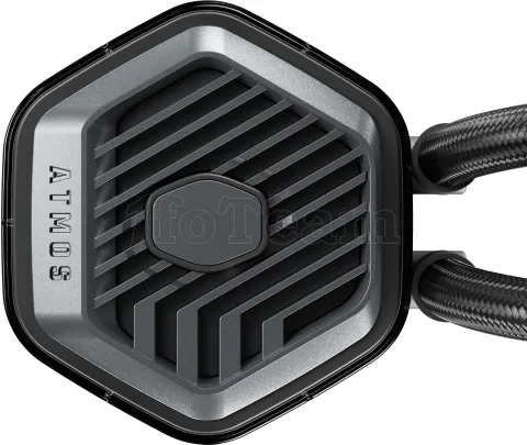 Photo de Kit Watercooling AIO Cooler Master MasterLiquid Atmos Stealth - 360mm (Noir)