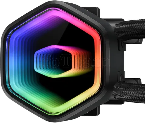 Photo de Kit Watercooling AIO Cooler Master MasterLiquid Core II RGB - 240mm (Noir)