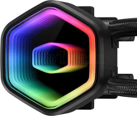 Photo de Kit Watercooling AIO Cooler Master MasterLiquid Core II RGB - 360mm (Noir)