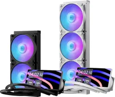 Photo de CM ML Core LCD RGB 240mm Noir