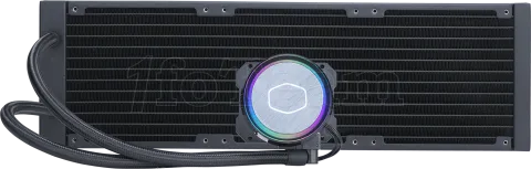 Photo de Kit Watercooling AIO Cooler Master MasterLiquid Illusion RGB - 360mm (Noir)