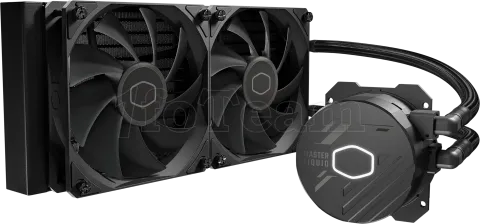 Photo de Kit Watercooling AIO Cooler Master MasterLiquid L Core - 240mm (Noir)