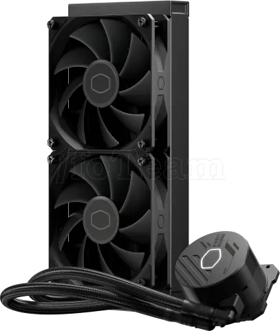 Photo de Kit Watercooling AIO Cooler Master MasterLiquid L Core - 240mm (Noir)