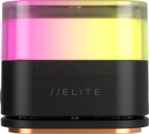 Photo de Kit Watercooling AIO Corsair iCue H150i Elite RGB - 360mm (Blanc)