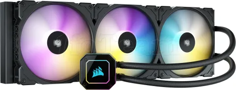 Photo de Kit Watercooling AIO Corsair iCue H170i Elite Capellix RGB - 420mm (Noir)