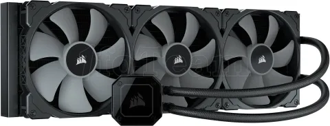 Photo de Kit Watercooling AIO Corsair iCue H170i Elite Capellix RGB - 420mm (Noir)