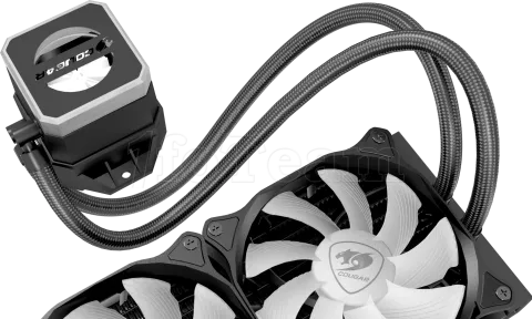 Photo de Kit Watercooling AIO Cougar Helor RGB - 360mm (Noir)