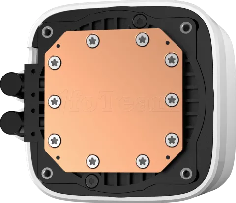 Photo de Kit Watercooling AIO DeepCool LD 240 RGB - 240mm (Blanc)