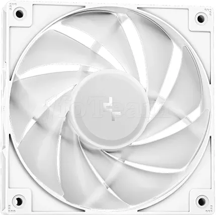 Photo de Kit Watercooling AIO DeepCool LE V2 RGB - 360mm (Blanc)