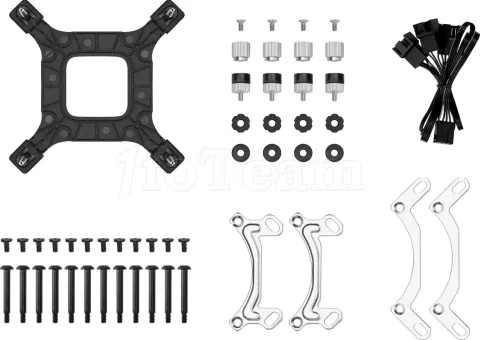 Photo de Kit Watercooling AIO DeepCool LE V2 RGB - 360mm (Noir)