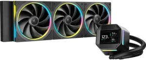 Photo de Kit Watercooling AIO DeepCool LM RGB -360mm (Noir)