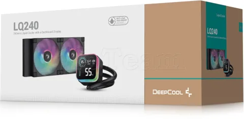 Photo de Kit Watercooling AIO DeepCool LQ RGB - 240mm (Noir)