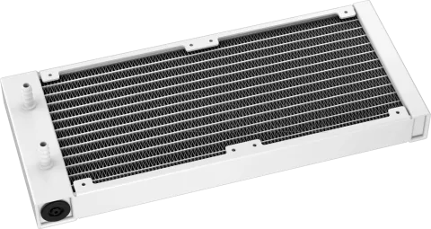 Photo de Kit Watercooling AIO DeepCool LT RGB - 240mm (Blanc)