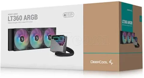 Photo de Kit Watercooling AIO DeepCool LT RGB - 360mm (Noir)