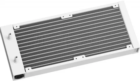 Photo de Kit Watercooling AIO DeepCool LT520 RGB - 240mm (Blanc)