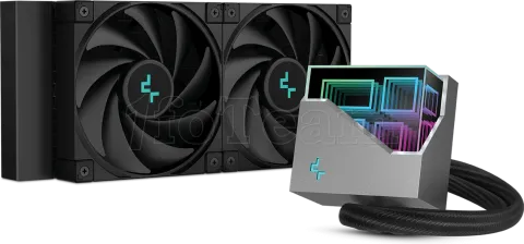 Photo de Kit Watercooling AIO DeepCool LT520 RGB - 240mm (Noir)
