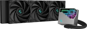 Photo de Kit Watercooling AIO DeepCool LT720 RGB - 360mm (Noir)