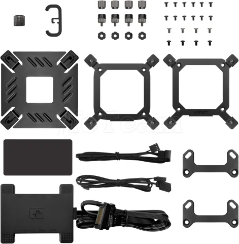Photo de Kit Watercooling AIO DeepCool Spartacus - 360mm (Noir)