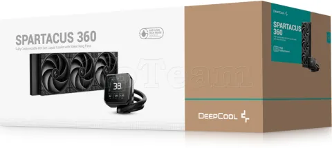 Photo de Kit Watercooling AIO DeepCool Spartacus - 360mm (Noir)