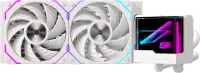 Photo de Kit Watercooling AIO Einarex Vertex RGB - 240mm (Blanc)