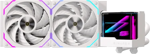 Photo de Kit Watercooling AIO Einarex Vertex RGB - 240mm (Blanc)