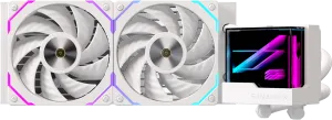 Photo de Kit Watercooling AIO Einarex Vertex RGB - 240mm (Blanc)
