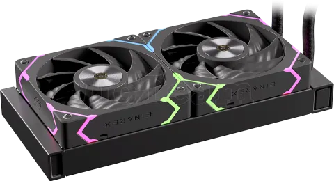 Photo de Kit Watercooling AIO Einarex Vertex RGB - 240mm (Noir)