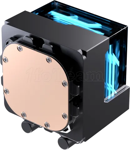 Photo de Kit Watercooling AIO Einarex Vertex RGB - 240mm (Noir)