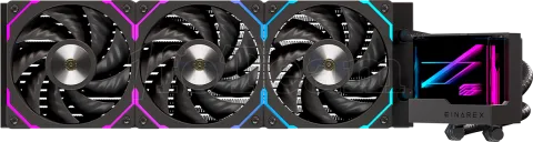 Photo de Kit Watercooling AIO Einarex Vertex RGB - 360mm (Noir)