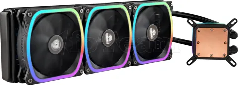 Photo de Kit Watercooling AIO Enermax AquaFusion RGB - 360mm (Noir)