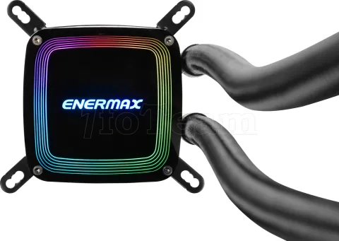 Photo de Kit Watercooling AIO Enermax AquaFusion RGB - 360mm (Noir)