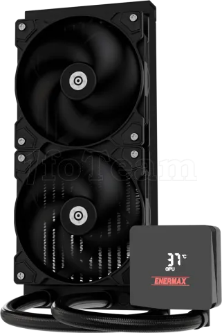 Photo de Kit Watercooling AIO Enermax LiqMax IV - 240mm (Noir)