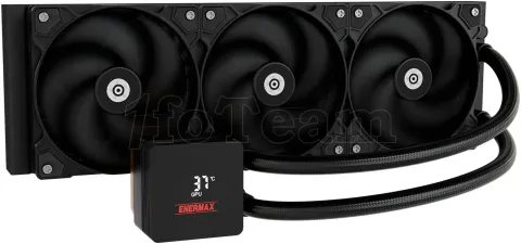 Photo de Kit Watercooling AIO Enermax LiqMax IV - 360mm (Noir)