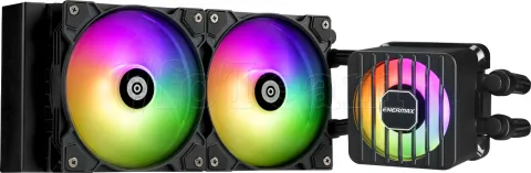 Photo de Kit Watercooling AIO Enermax LiqMaxFlo RGB - 240mm (Noir)