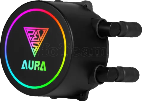 Photo de Kit Watercooling AIO Gamdias Aura GL RGB - 360mm (Noir)