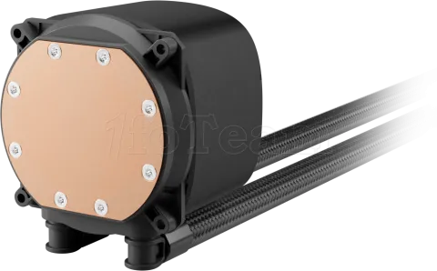 Photo de Kit Watercooling AIO Gamdias Aura GL V2 RGB - 240mm (Noir)