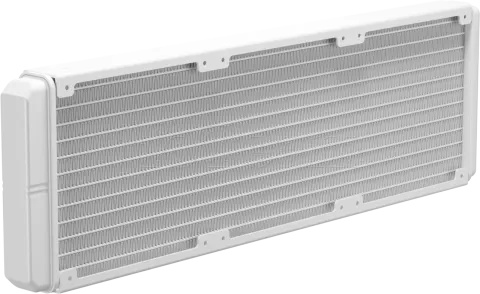 Photo de Kit Watercooling AIO Gamdias Aura GL V2 RGB - 360mm (Blanc)
