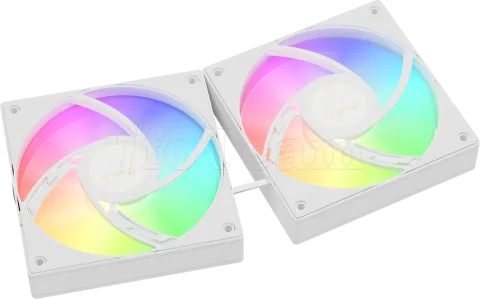 Photo de Kit Watercooling AIO Gamdias Chione E4 RGB - 240mm (Blanc)