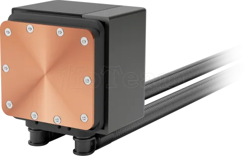 Photo de Kit Watercooling AIO Gamdias Chione E4 RGB - 240mm (Noir)