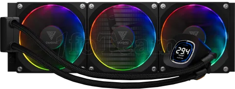 Photo de Kit Watercooling AIO Gamdias Chione M4 RGB - 420mm (Noir)