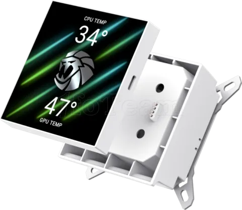 Photo de Kit Watercooling AIO Gamemax Hailstorm 360mm (Blanc)