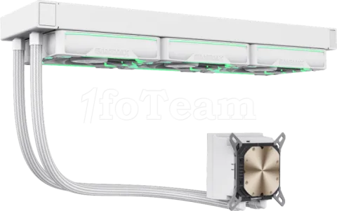 Photo de Kit Watercooling AIO Gamemax Hailstorm 360mm (Blanc)