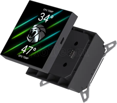 Photo de Kit Watercooling AIO Gamemax Hailstorm 360mm (Noir)